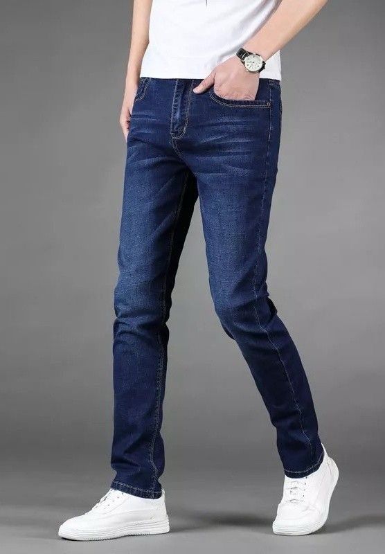 Mens Light Wash Denim Jacket